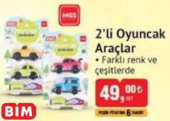 MGS 2’Lİ OYUNCAK ARAÇLAR MGS 2’Lİ OYUNCAK ARAÇLAR